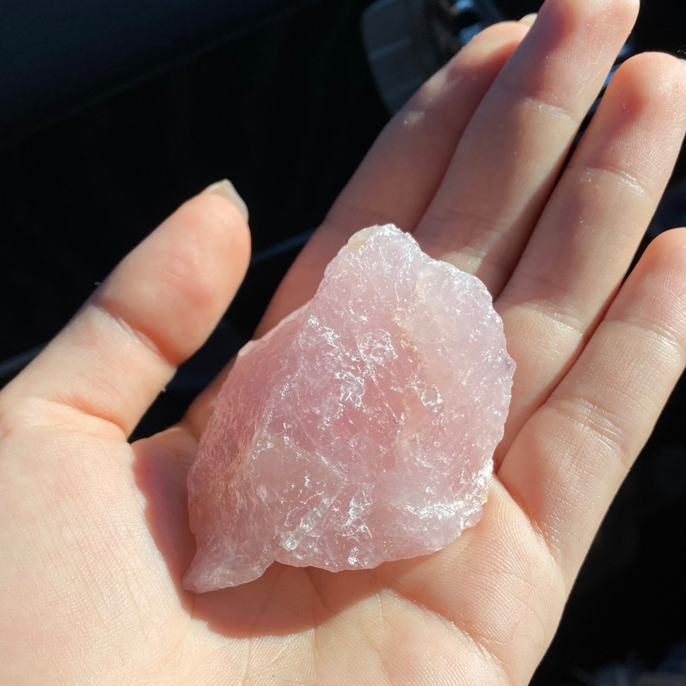 Rose quartz decor gift